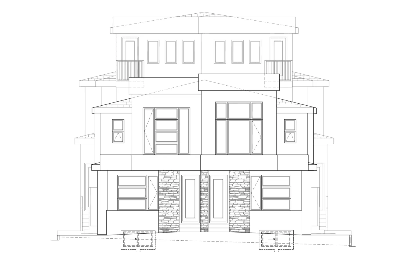 Richmond 4-Townhomes floor plan 1