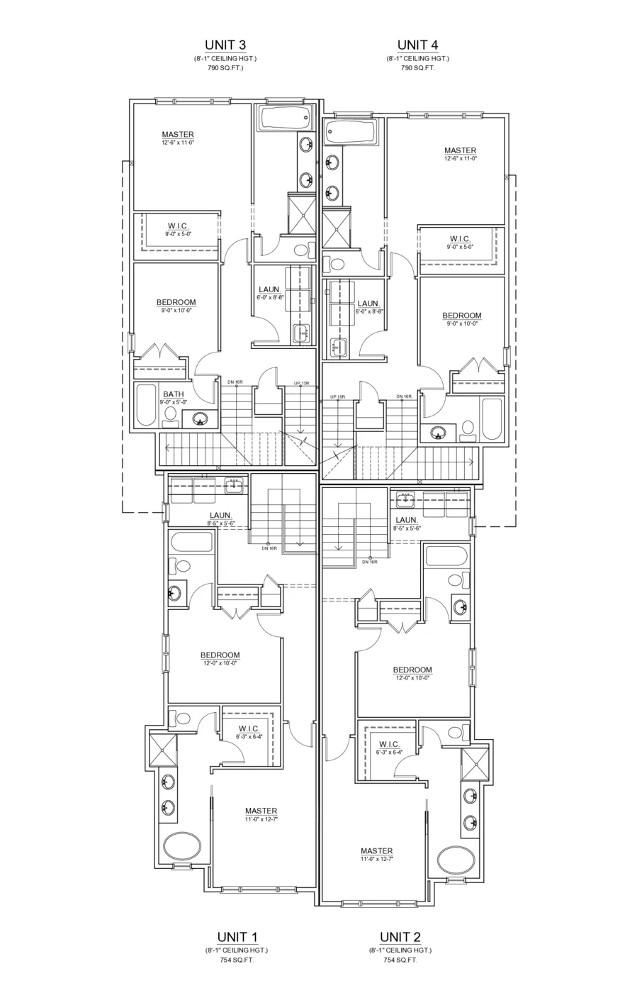 Richmond 4-Townhomes floor plan 8